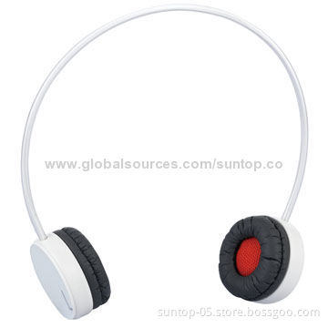 Fashion slim headset computer headphone with comfortable headband and wonderful sound